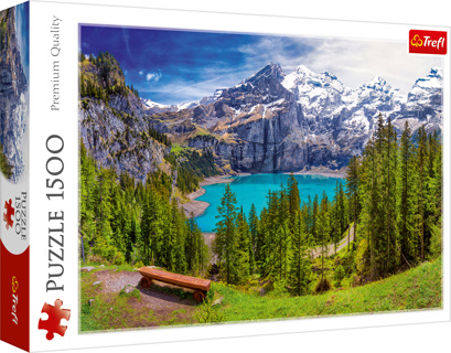 Pappusle Trefl Oeschinensjøen Sveits 1500 biter 