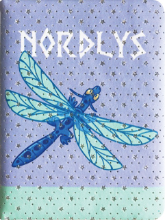 Notatbok Nordlys med glitter
